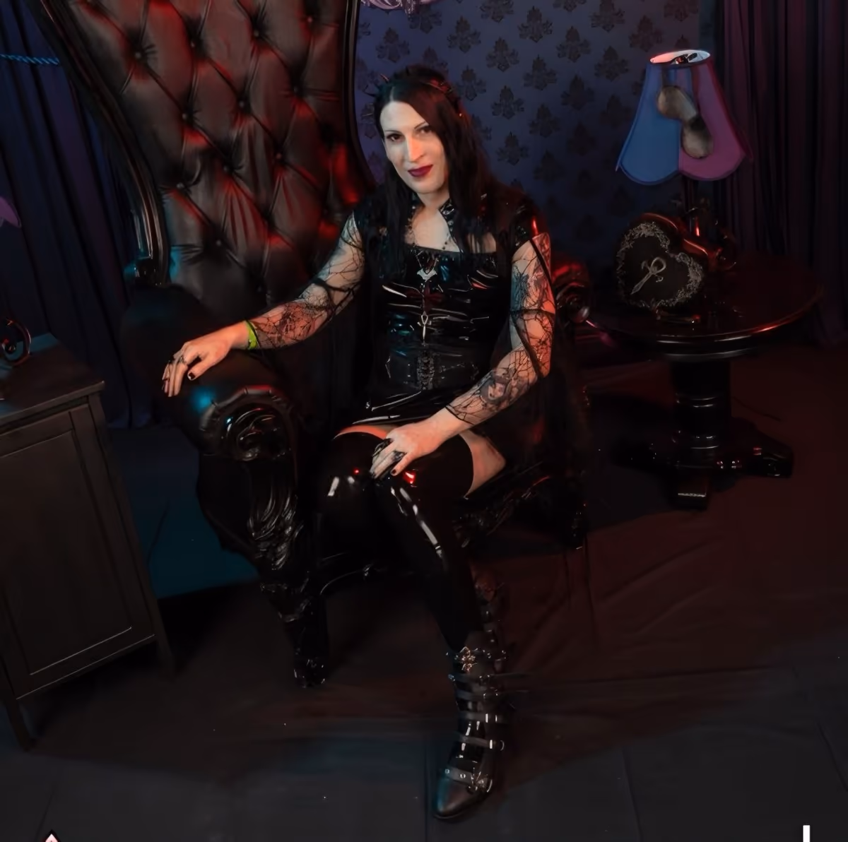 Countess Lilith LaVey professional dominatrix portrait
